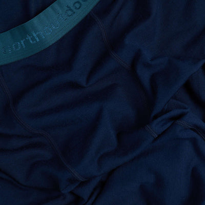 Intense pro 150 miesten aluskerroksen merinohousut - mustikka | sinivihreä
