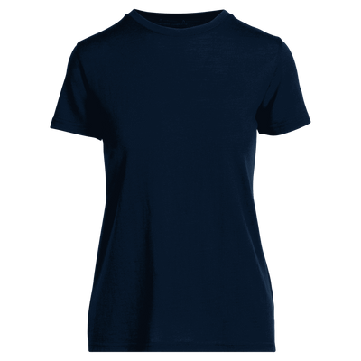 All day 150 t-shirt i merino för damer Lisa - blåbär