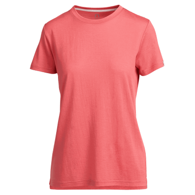 All day 150 Merino t-shirt för damer - rosa