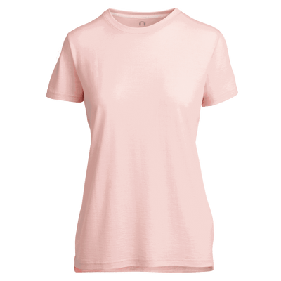 All day 150 Merino t-shirt för damer - pärlrosa