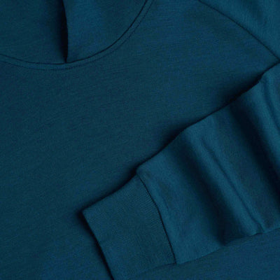All day 260 Merino sweatshirt för damer - blågrön