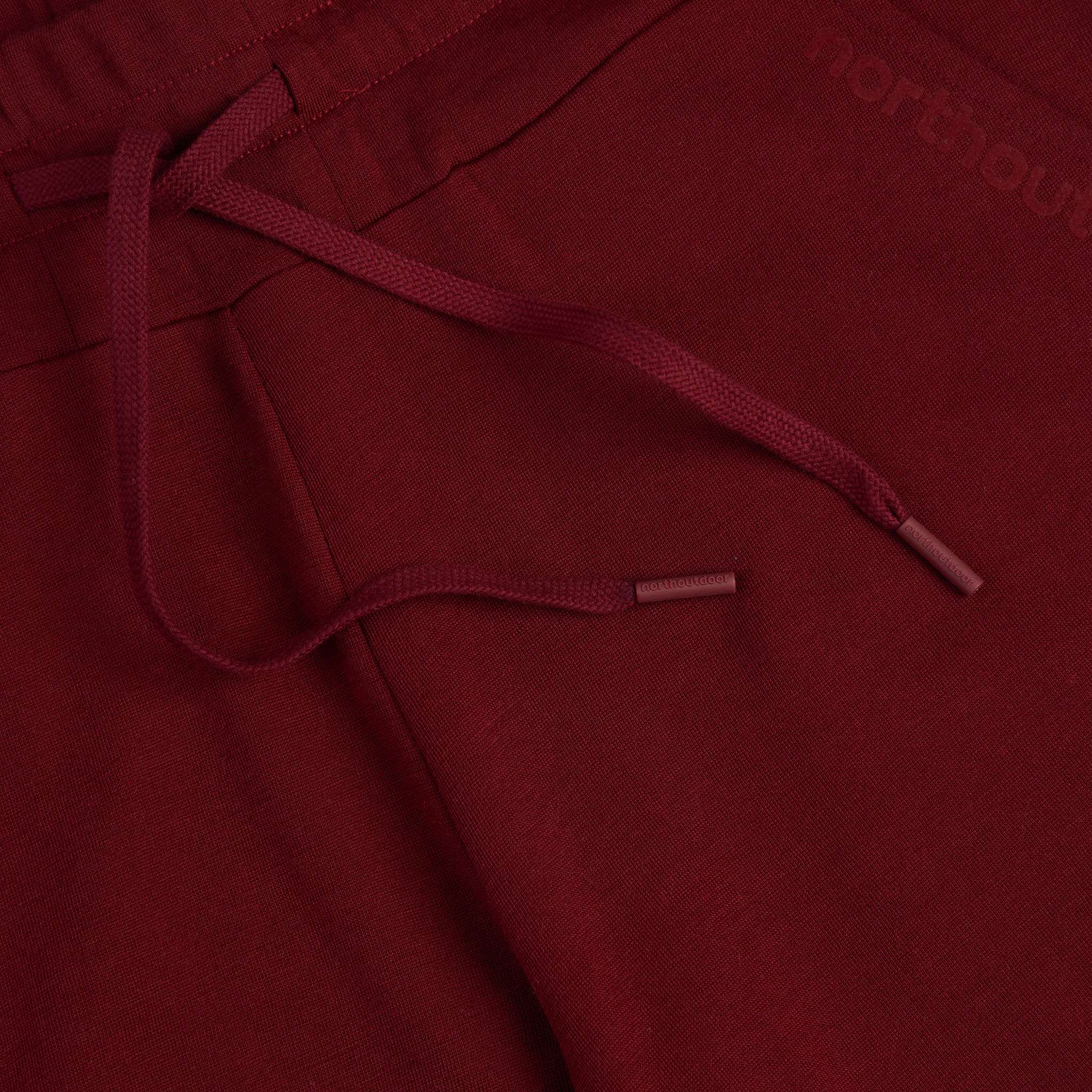 All day 260 Damen Merino-Shorts - Rhabarberrot 