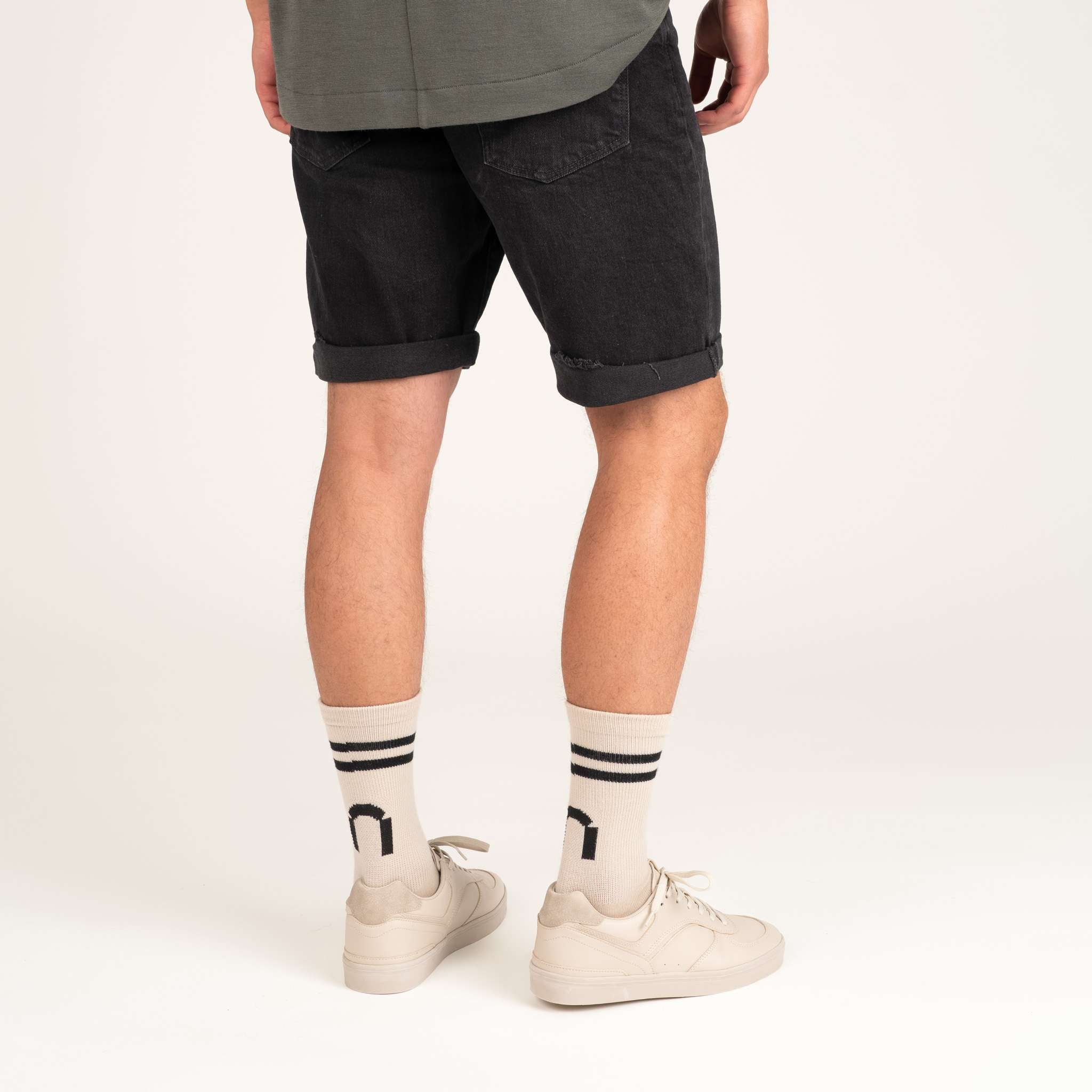 All day merino tennis socks stripe